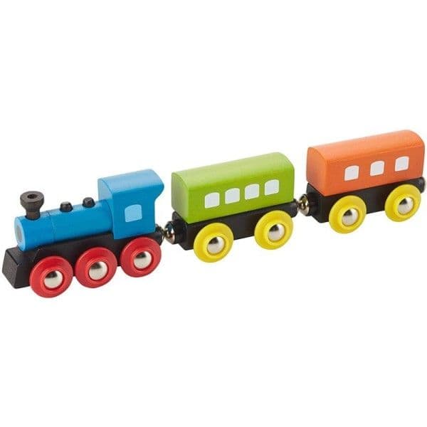 Jouet en bois Train à vapeur Rétro EverEarth® - Jouets en bois