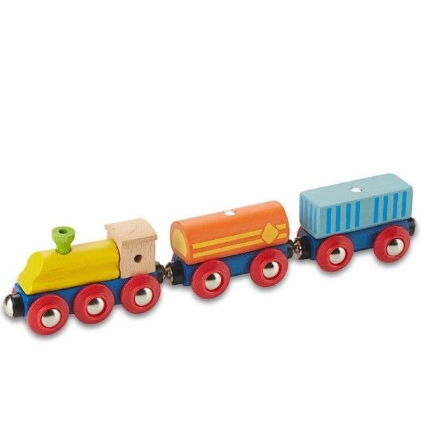 Jouet en bois Train de Marchandises EverEarth® - Jouets en bois