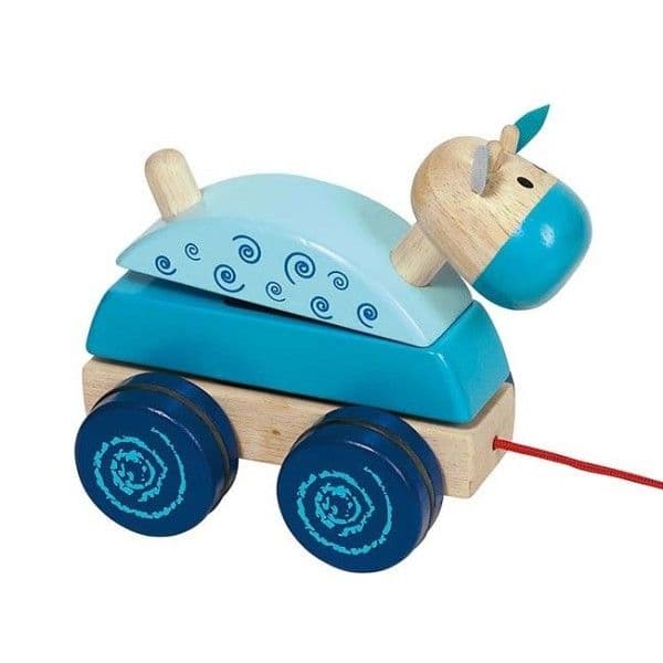 Jouet Ă tirer Cheval Arlino Goki - Jouets en bois