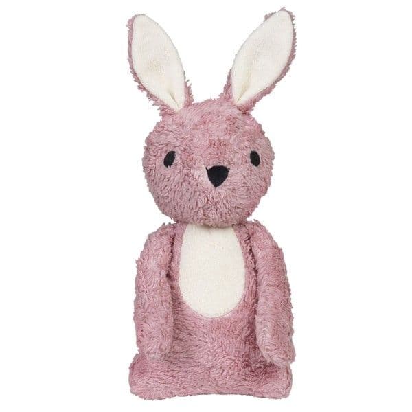 Peluche Bio Lapin Carla Rose 28cm Coton bio Franck & Fischer -