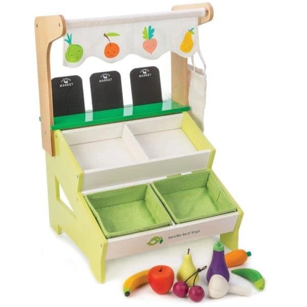Jouet Marchande en bois Étal de marché Tender Leaf Toys® - Jouets im