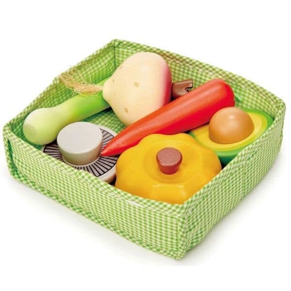 Jouet en bois Dinette Marchande Panier Primeur Tender Leaf Toys® -