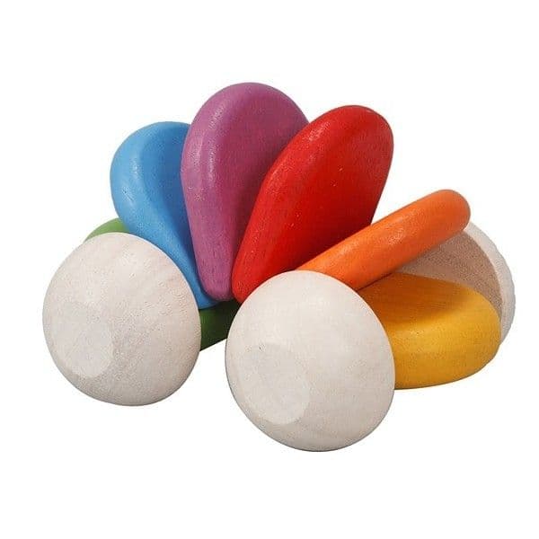 Hochet Voiture de Bébé Plantoys® - Jouet en bois