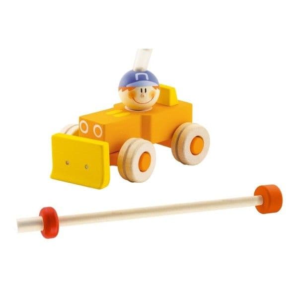 Canne Jouet à pousser Camion Bulldozer Sevi 1831®