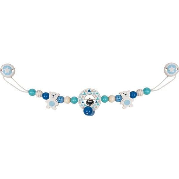 Chaîne de poussette en bois Ourson polaire Heimess® - Accessoire B