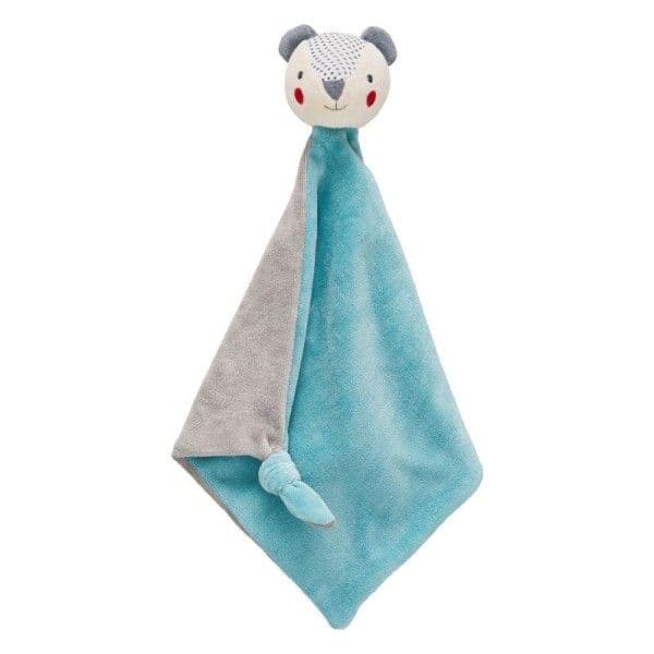 Doudou plat Coton Bio 'Organic' Ours Petitcollage® - Doudou Bio