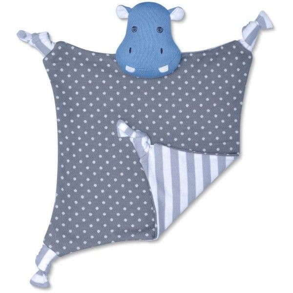 Doudou Plat Bio Hippo Jojo 30 cm Apple Park™ - Jouets Bio Apple Park™