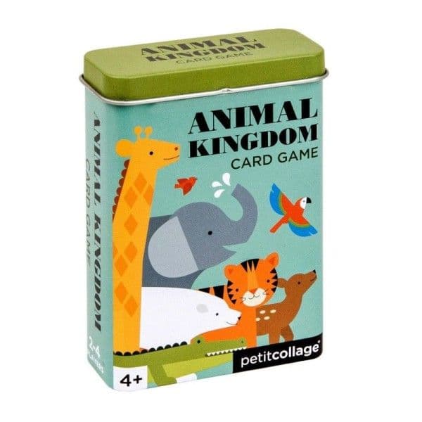 Jeu de cartes Animal Kingdom boîte Métal Petitcollage® - Memory