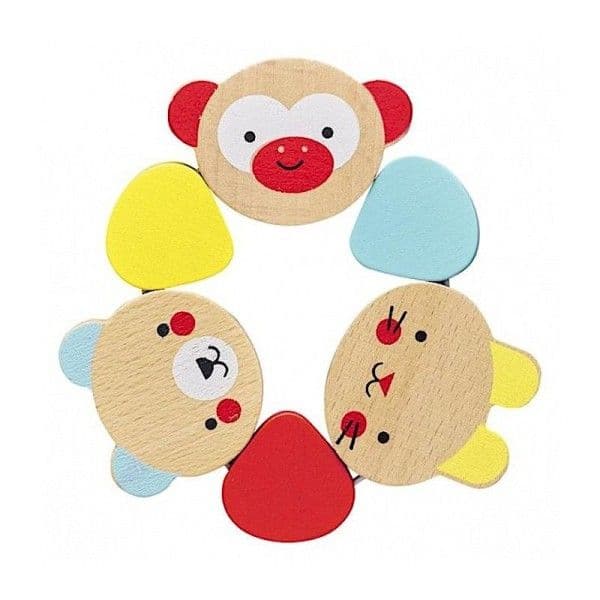 Jouets en bois Hochet flexible Petitcollage® - Jouets en bois bébé