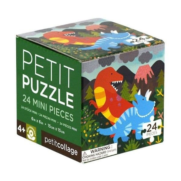 Petit Puzzle Dinosaures 24 pièces Petitcollage® - Puzzles