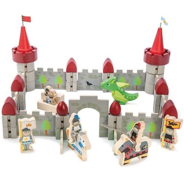 Jouet de construction Château Fort des dragons Tender Leaf Toys® - J