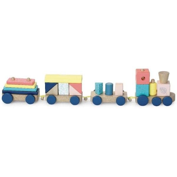 Jouet en bois Train de cubes Sous la canopée Vilac®