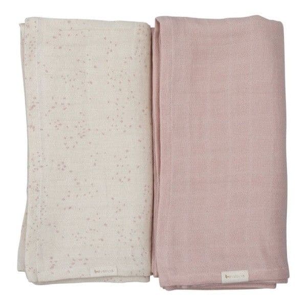 Duo de Langes Swaddle Automn Mist Fabelab® Coton Bio GOTS - Lange