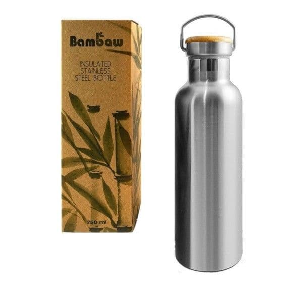 Gourde Isotherme Acier inoxydable 750ml Bambaw® - Gourde
