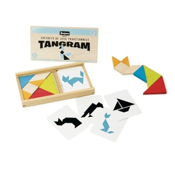 Jeux en bois Tangram en Bois Jeujura® - Jouet en bois Jeujura