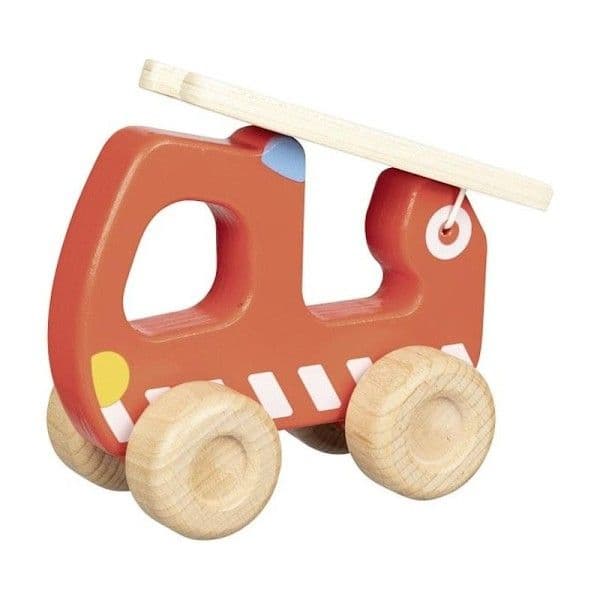 Jouets en bois Petit camion de pompier Goki® - Jouets en bois