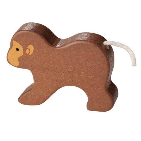 Jouets en bois Singe en bambou EverEarth® - Jouets bois