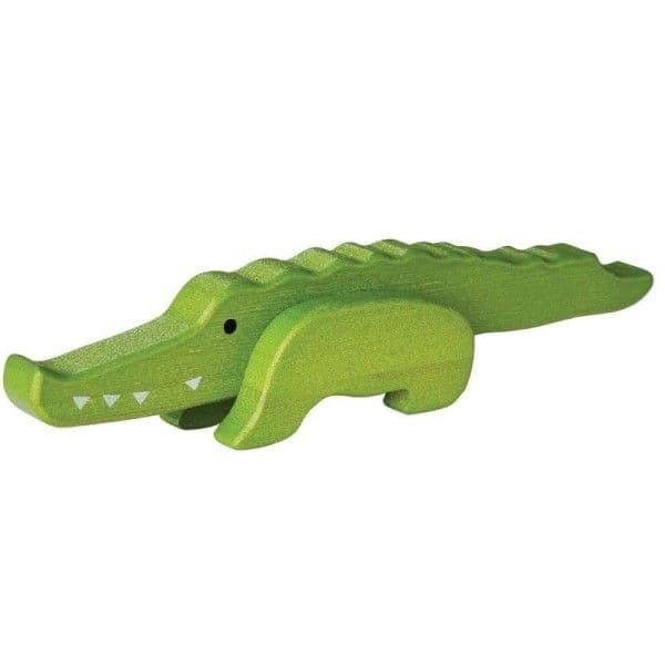 Jouets en bois Crocodile en bambou EverEarth® - Jouets bois