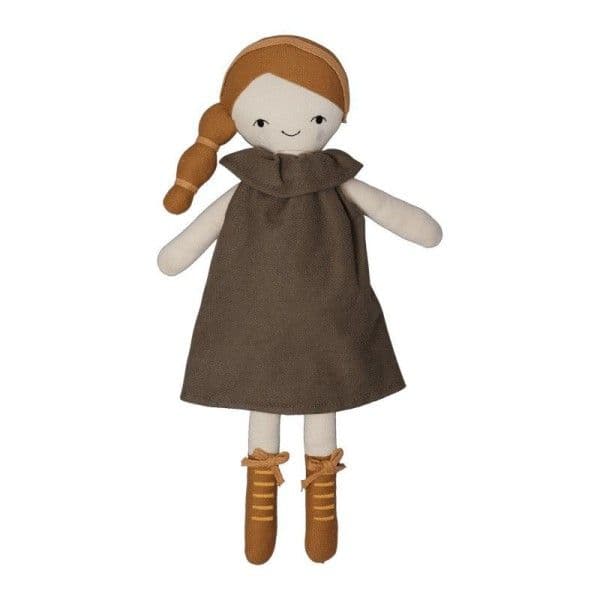 Grande Poupée de tissu "Acorn" Fabelab® 40 cm Coton Bio GOTS - J