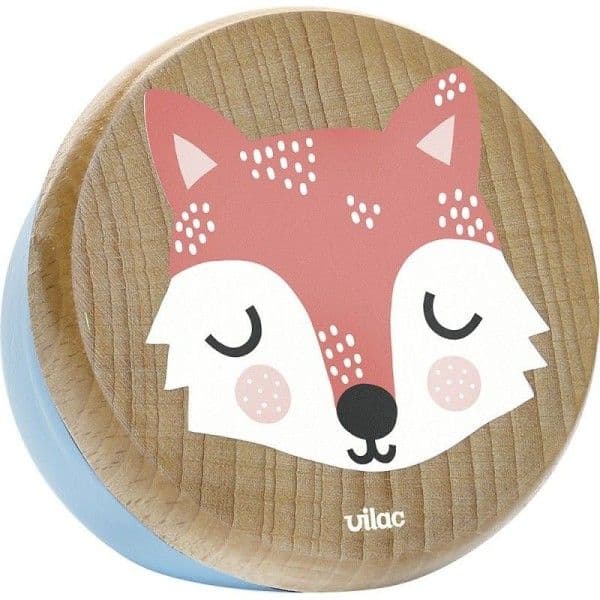 Boite à musique en bois Renard de Michelle Carlsund Vilac®