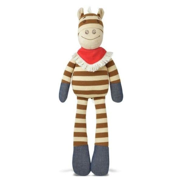 Doudou Peluche Clyde le poney 36 cm Apple Park™ - Jouets Bio Apple