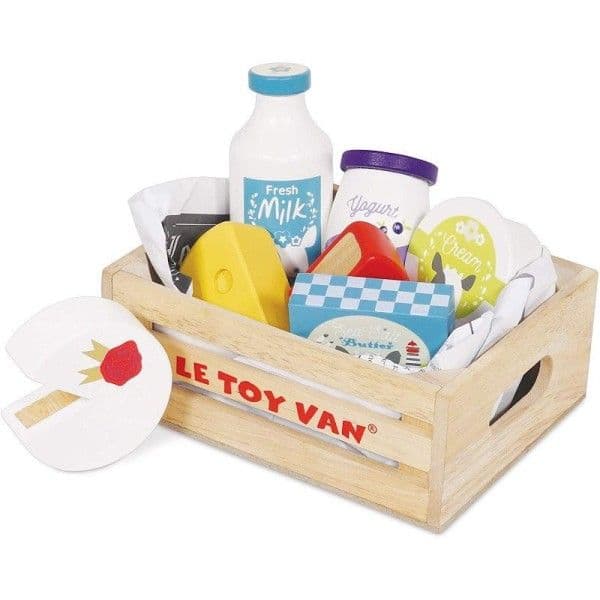 Jouet en bois Marchande Produits Laitiers Le Toy Van® - Jouets en bois