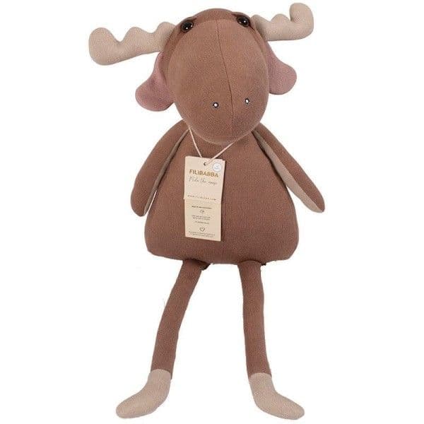 Doudou Peluche Milo l'élan 52cm Filibabba® - Doudou peluche Design