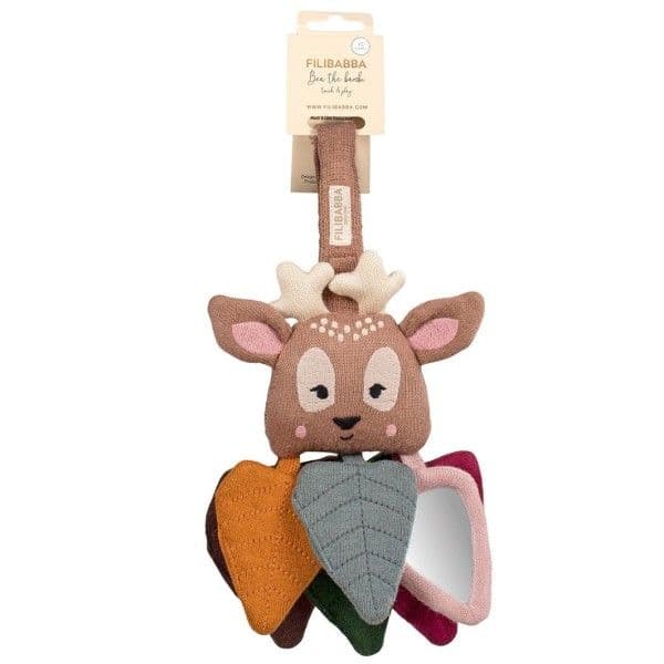 Hochet à suspendre Bea le bambi 27 cm Filibabba® - Doudou peluche