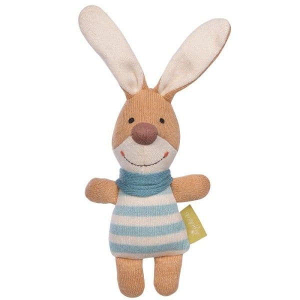 Peluche Hochet Sigikid® Lapin Pantin Green 16 cm - Peluche Lapin