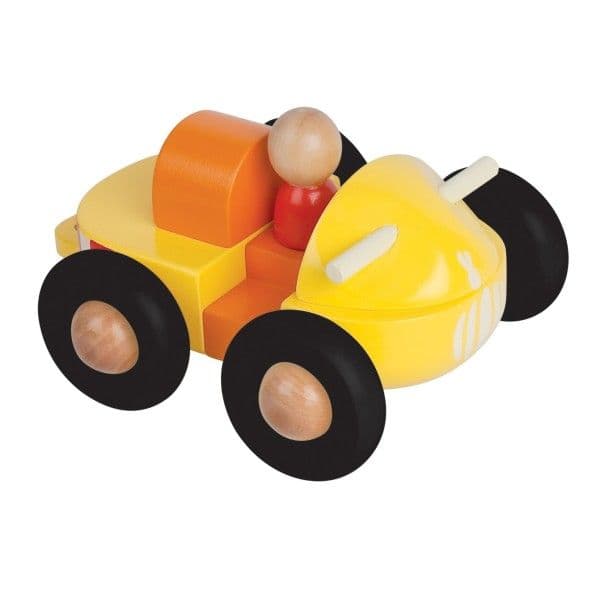 Petit Bolide magnétique en bois à construire 'Kit magnet' Quad Janod