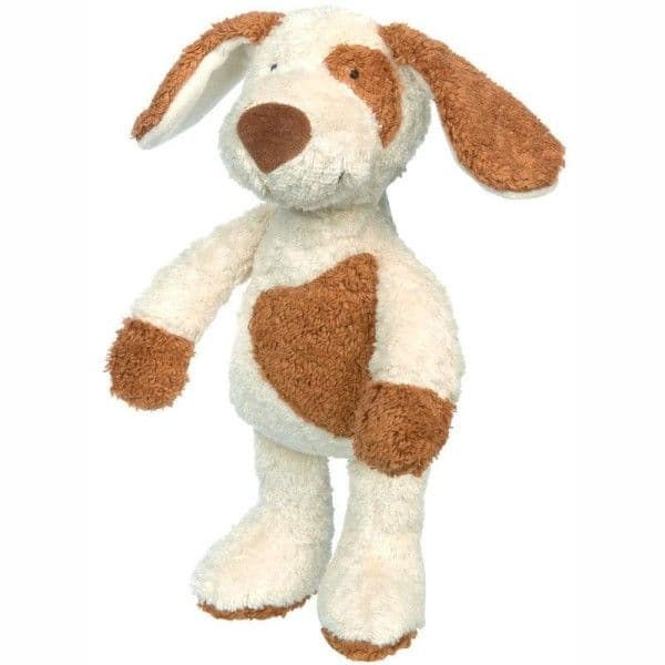Doudou Animal en Peluche Chien coton bio 28cm Green Sigikid®