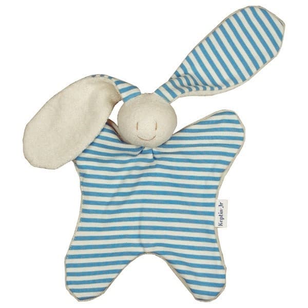 Doudou Lapin Rabby Bleu Ciel Large 21cm Keptin-jr