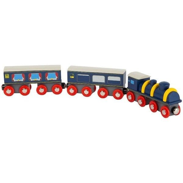 Jouet en bois Petit train locomotive Orient express Small foot by