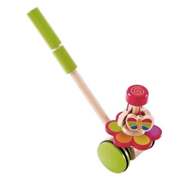 Canne à pousser Tourniquet à Papillons Hape® - Jouets Bio Hape