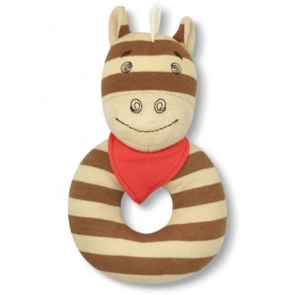 Hochet coton Bio Organic Farm Buddies™ Clyde le Poney Apple Park™ -