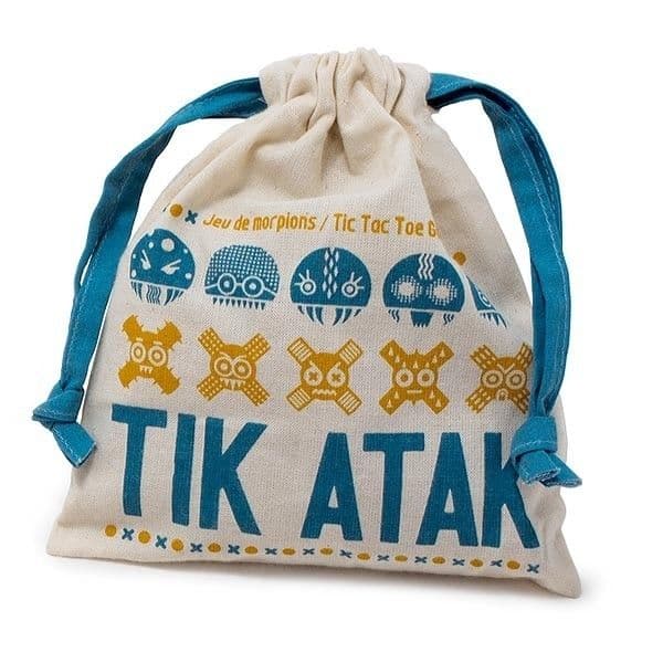 Jeu de Morpion Tik ATak Les Jouets Libres - Jeux Sociétés en Bois