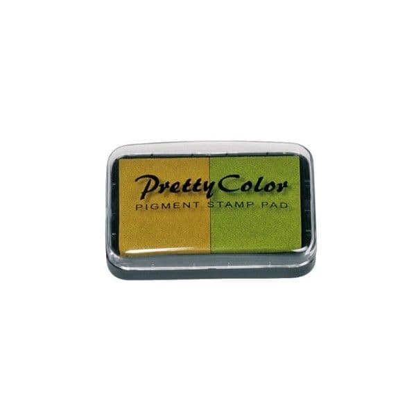 Coussin d'Encre Bicolores pour tampon Goki® - Loisirs créatifs