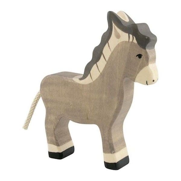 Figurine en bois Ane debout Holztiger®