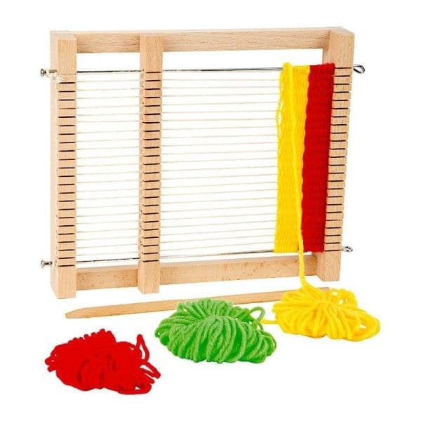 Métier à tisser compact 22 cm Small foot by Legler® - Jouets tissage