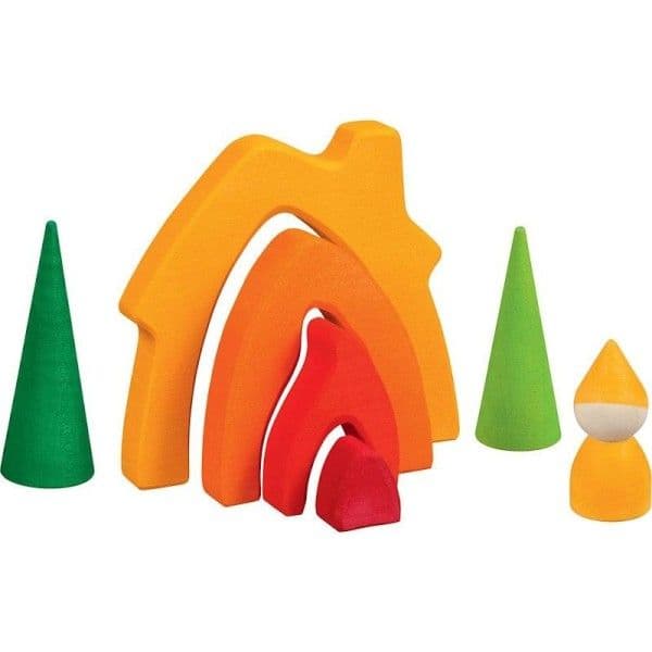 Jouet en bois Maison des lutins Goki® - Jouets Montessorri
