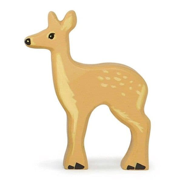 Figurine en bois Animaux de la forĂȘt Daim 8 cm Tender Leaf ToysÂź