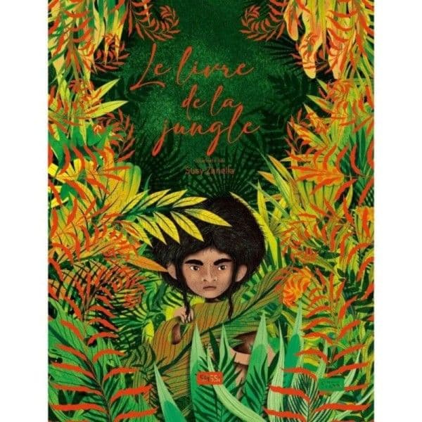 Livre enfants 'Le livre de la jungle de Irena Trevisan et Suzy
