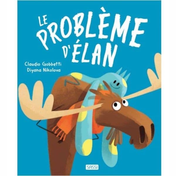 Livre enfants 'Le problème d'Elan de Claudio Gobbetti et Diyana