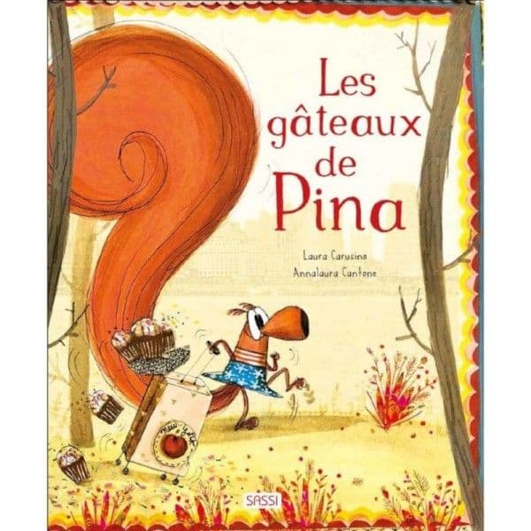 Livre enfants 'Les Gâteaux de Pina de Laura Carusino' Sassi® - L