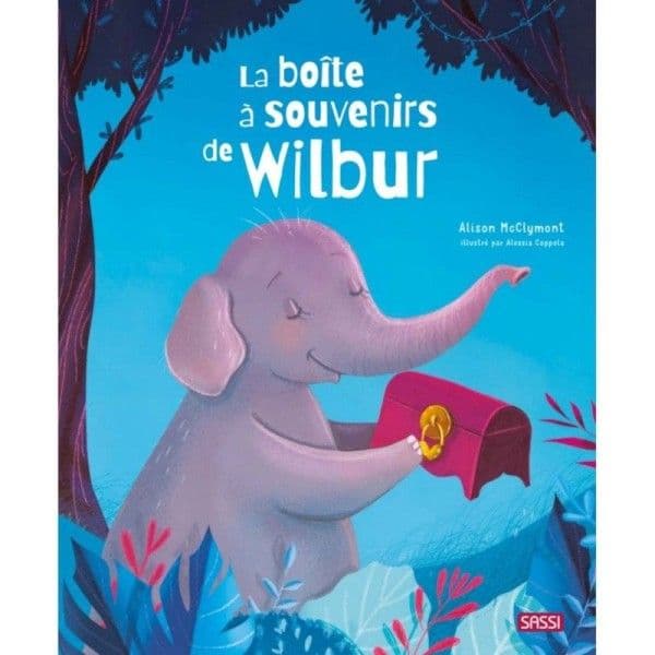 Livre enfants 'La boîte à souvenir de Wilbur de A. McClymont, A. C
