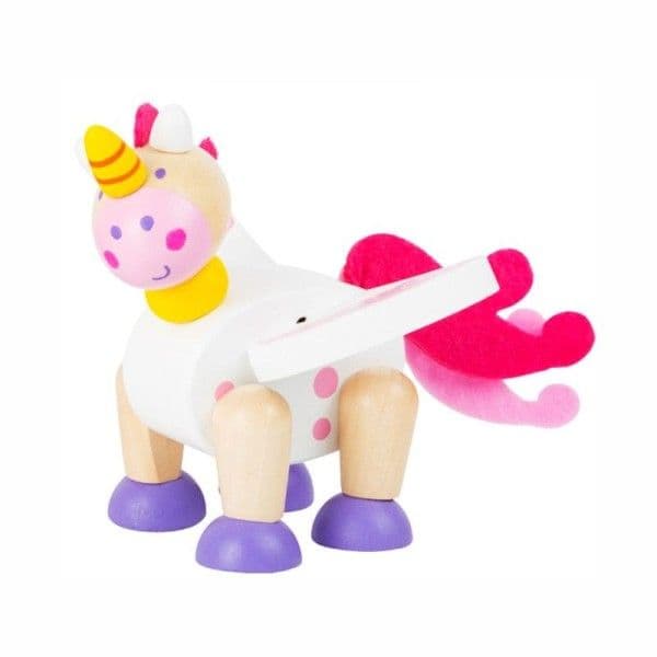Figurine en bois articulée Licorne Luna Small foot by Legler®
