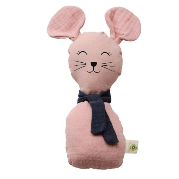 Hochet Coton Bio Lange Souris aPunt Barcelona® - Hochets bébé Bio