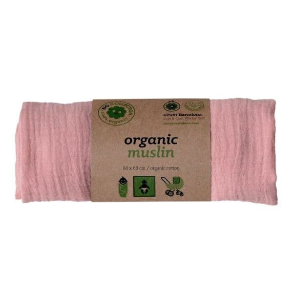 Lange Rose Coton Bio aPunt Barcelona® - Lange coton Bio