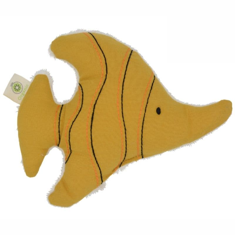 Hochet poisson coton bio GOTS aPunt Barcelona® - Hochets bébé Bio