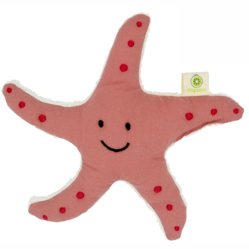 Hochet Etoile de mer coton bio aPunt Barcelona®